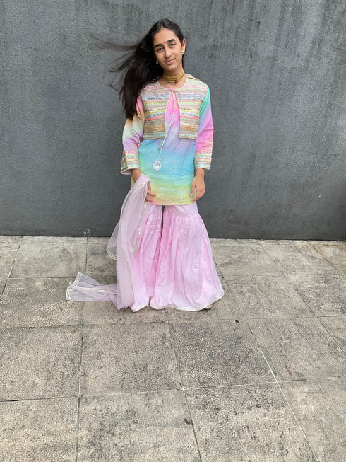 Rang - Sharara Set